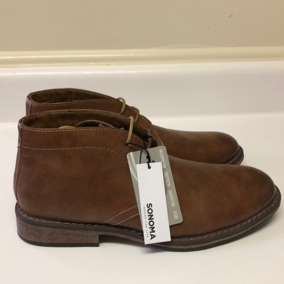 Sonoma Faux Leather Chukkas Shoes main image 4